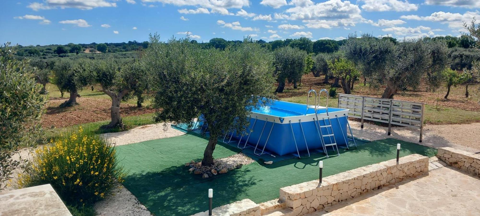 Trullo Dell' Edera Con Piscina Privata Apartment Alberobello Bagian luar foto